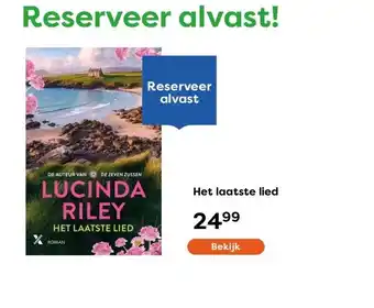 The Read Shop Het laatste lied aanbieding