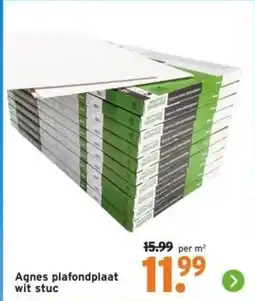 GAMMA Agnes plafondplaat wit stuc aanbieding