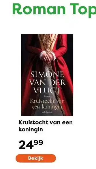 The Read Shop Kruistocht van een koningin aanbieding