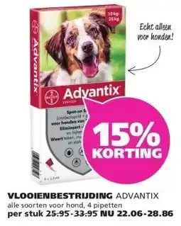 Ranzijn VLOOIENBESTRIJDING ADVANTIX aanbieding