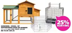 Ranzijn KONIJNEN-, VOGEL-OF KIPPENVERBLIJVEN EN RENNEN aanbieding