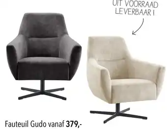 Pronto wonen Fauteuil Gudo aanbieding