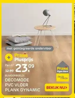 Praxis DECOMODE PVC VLOER PLANK DYNAMIC aanbieding