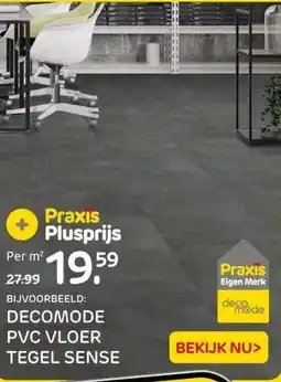 Praxis DECOMODE PVC VLOER TEGEL SENSE aanbieding
