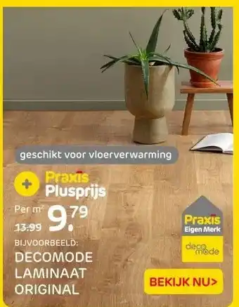 Praxis DECOMODE LAMINAAT ORIGINAL aanbieding