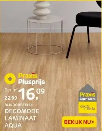 Praxis DECOMODE LAMINAAT AQUA aanbieding