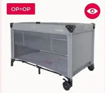 Prenatal Campingbed Sinne Grey Melee aanbieding