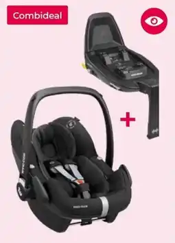 Prenatal Maxi-Cosi Pebble pro i-size black + Maxi-Cosi Familyfix3 aanbieding