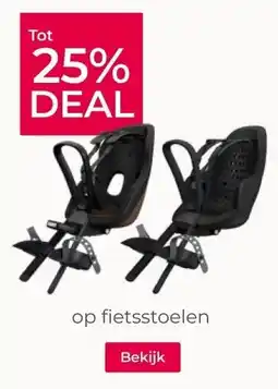 Prenatal 25% DEAL op fietsstoelen aanbieding