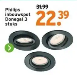 GAMMA Philips inbouwspot Donegal aanbieding