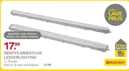 Praxis SENCYS ARMATUUR LEDVERLICHTING 1x 18 watt. aanbieding