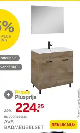 Praxis AVA BADMEUBELSET aanbieding