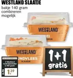 MCD Supermarkt WESTLAND SLAATJE aanbieding