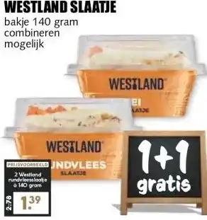 MCD Supermarkt WESTLAND SLAATJE aanbieding