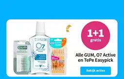 Plein.nl Alle GUM, 07 Active en TePe Easypick aanbieding