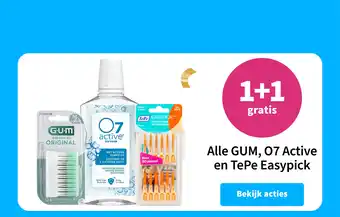Plein.nl Alle GUM, 07 Active en TePe Easypick aanbieding