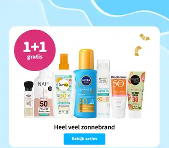 Plein.nl Heel veel zonnebrand aanbieding
