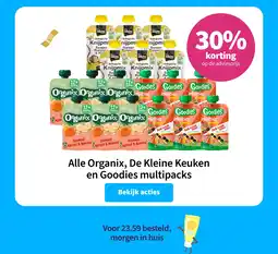 Plein.nl Alle Organix, De Kleine Keuken en Goodies multipacks aanbieding