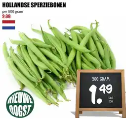 MCD Supermarkt Hollandse sperziebonen aanbieding
