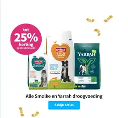 Plein.nl Alle Smølke en Yarrah droogvoeding aanbieding