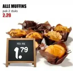 MCD Supermarkt Alle muffins aanbieding