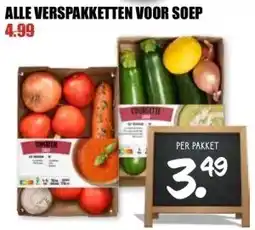 MCD Supermarkt ALLE VERSPAKKETTEN VOOR SOEP aanbieding