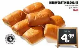 MCD Supermarkt MINI WORSTENBROODJES aanbieding