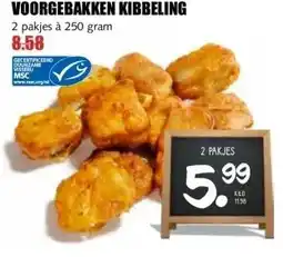 MCD Supermarkt VOORGEBAKKEN KIBBELING aanbieding