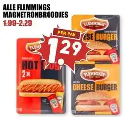 MCD Supermarkt Alle flemmings magnetronbroodjes aanbieding