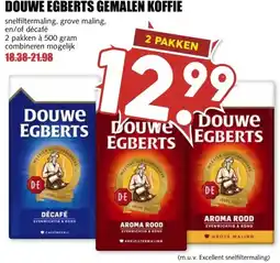 MCD Supermarkt DOUWE EGBERTS GEMALEN KOFFIE aanbieding