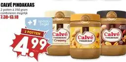 MCD Supermarkt CALVÉ PINDAKAAS aanbieding