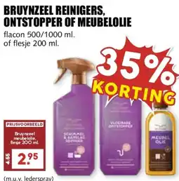 MCD Supermarkt Bruynzeel reinigers, ontstopper of meubelolie aanbieding