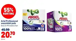 Makro Ariel Professional wasmiddel pods aanbieding