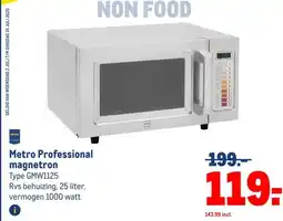 Makro Metro Professional magnetron aanbieding