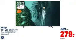 Makro Philips 50 LED smart-tv aanbieding