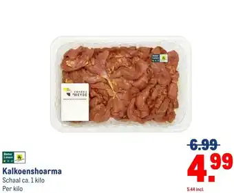 Makro Kalkoenshoarma aanbieding