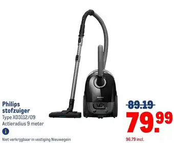 Makro Philips stofzuiger aanbieding