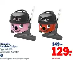 Makro Numatic ketelstofzuiger aanbieding