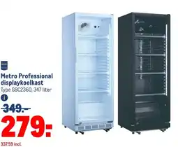 Makro Metro Professional displaykoelkast aanbieding