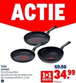 Makro Tefal pannen aanbieding