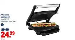 Makro Princess paninigrill aanbieding