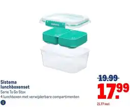 Makro Sistema lunchboxenset aanbieding