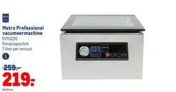 Makro Metro Professional vacumeermachine aanbieding