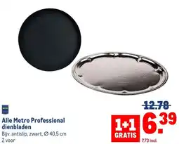 Makro Alle Metro Professional dienbladen aanbieding