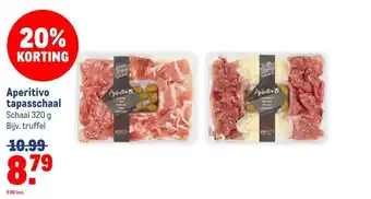 Makro Aperitivo tapasschaal aanbieding