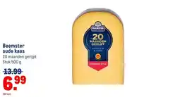 Makro Beemster oude kaas aanbieding