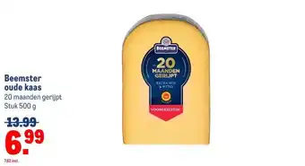 Makro Beemster oude kaas aanbieding