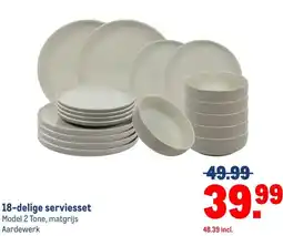Makro 18-delige serviesset aanbieding