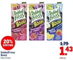 Makro DubbelFrisss Boost aanbieding