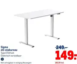 Makro Sigma zit-stabureau aanbieding